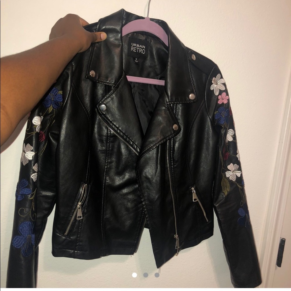 Leather jacket